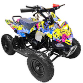 49cc Gas Powered Mini ATV – 6” All-Terrain Tires, 2-Stroke Engine, Disc Brakes | Off-Road Mini Quad