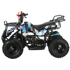 49cc Gas Powered Mini ATV – 6” All-Terrain Tires, 2-Stroke Engine, Disc Brakes | Off-Road Mini Quad
