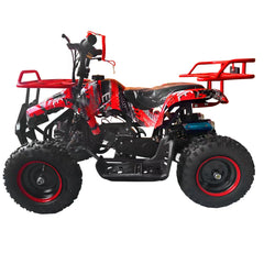 49cc Gas Powered Mini ATV – 6” All-Terrain Tires, 2-Stroke Engine, Disc Brakes | Off-Road Mini Quad